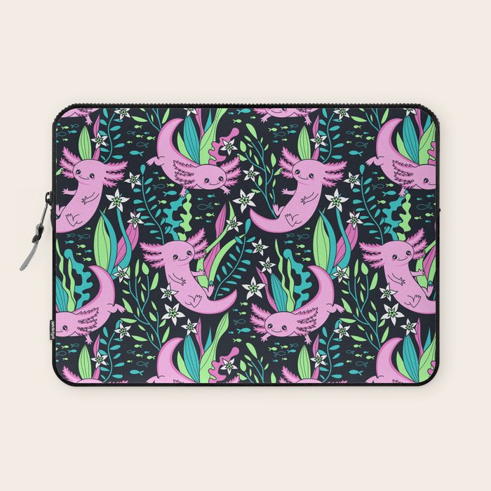 Swimming Axolotls Laptop Sleeve Gallery Image 1