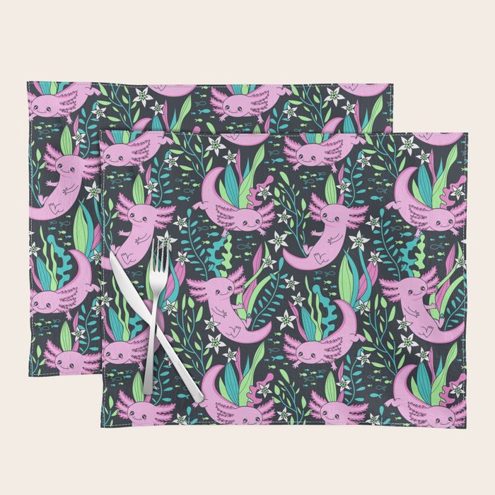 Swimming Axolotls Placemat Gallery Image 1