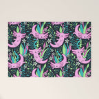 Swimming Axolotls Welcome Mat Gallery Image 1