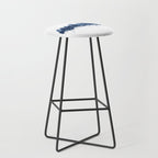 Boston Skyline Watercolor Blue, Art Print By Synplus Stool Gallery Image 1