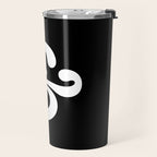 The Ampersand: B&W Edition Travel Mug Gallery Image 2