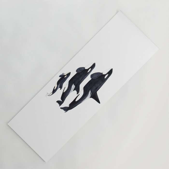 Orca (Orcinus orca) Yoga Mat Gallery Image 1