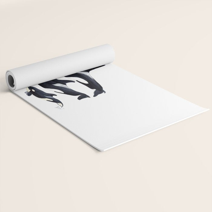 Orca (Orcinus orca) Yoga Mat Gallery Image 2