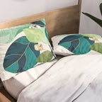 Indigo Plant II Pillow Sham Gallery Image 2