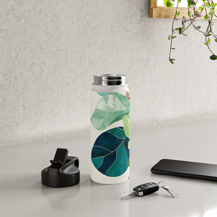 Indigo Plant II Water Bottle Gallery Image 4