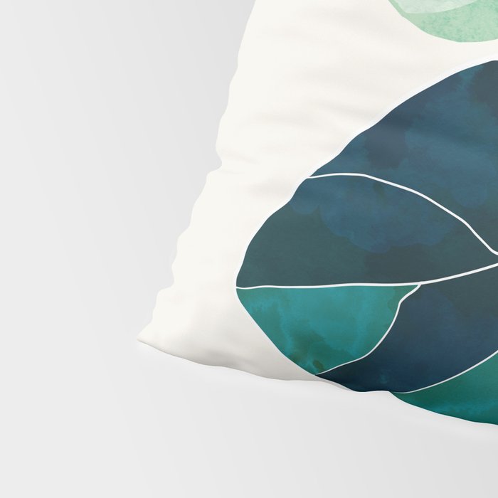 Indigo Plant II Pillow Sham Gallery Image 4