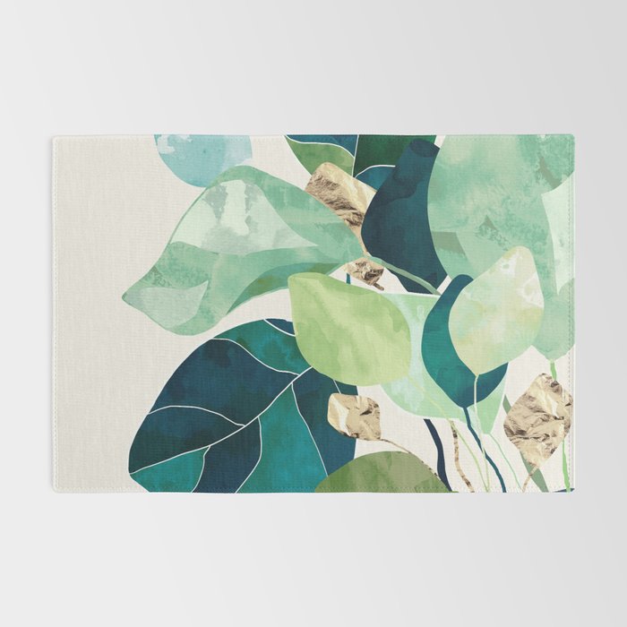 Indigo Plant II Rug Gallery Image 2