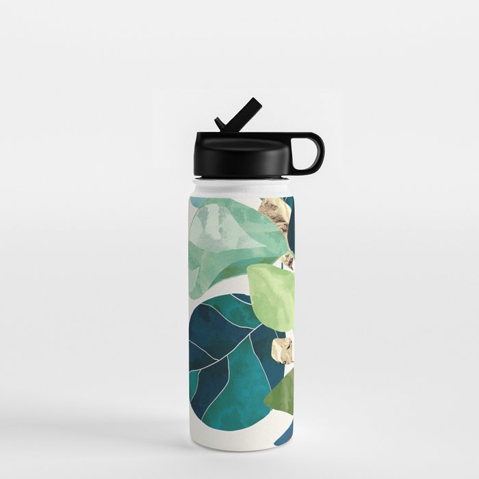 Indigo Plant II Water Bottle Gallery Image 1