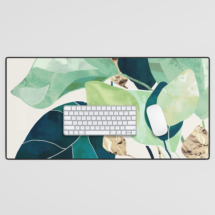 Indigo Plant II Desk Mat Gallery Image 1