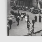 Wall Street, Stock Exchange, New York, New York black and white photograph Poster Gallery Image 3