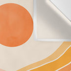 Adventure On The Horizon Abstract Landscape Wall Tapestry Gallery Image 3