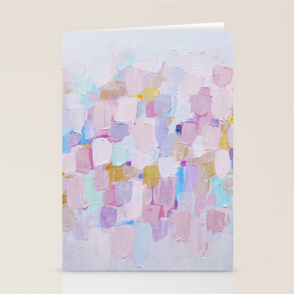 Mauve Confetti Stationery Card Gallery Image 2
