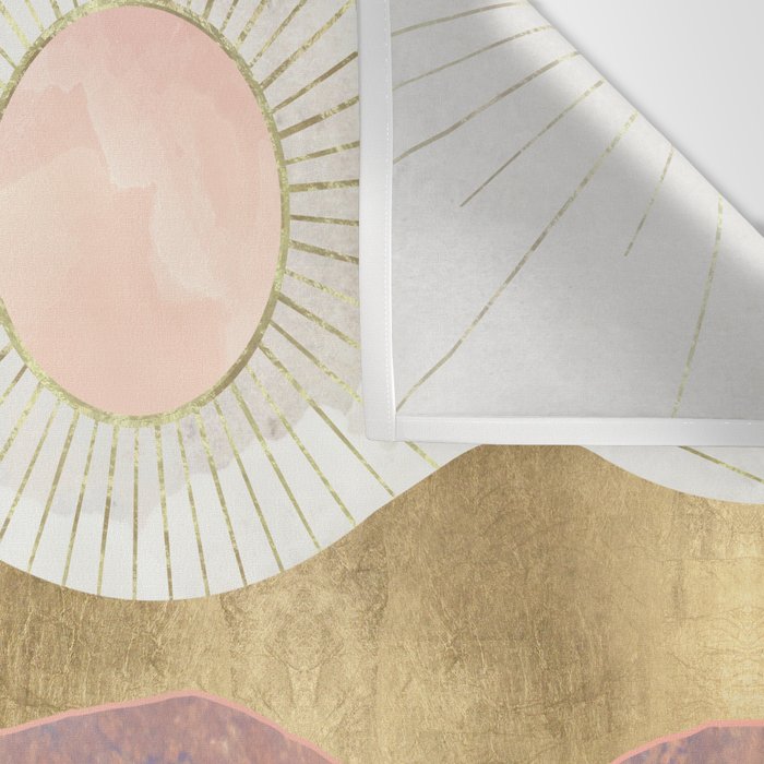 Blush Sun Wall Tapestry Gallery Image 3