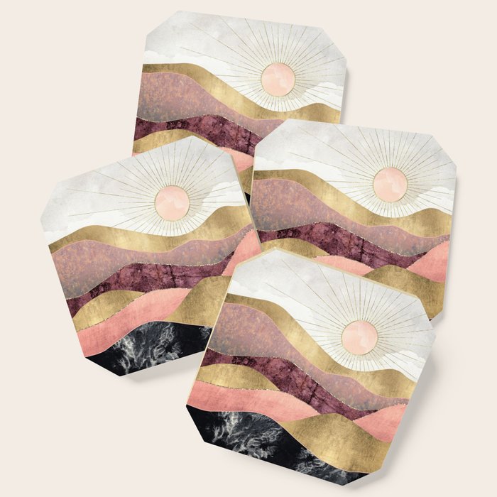 Blush Sun Coaster Gallery Image 1
