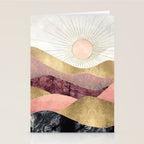 Blush Sun Stationery Card Gallery Image 2