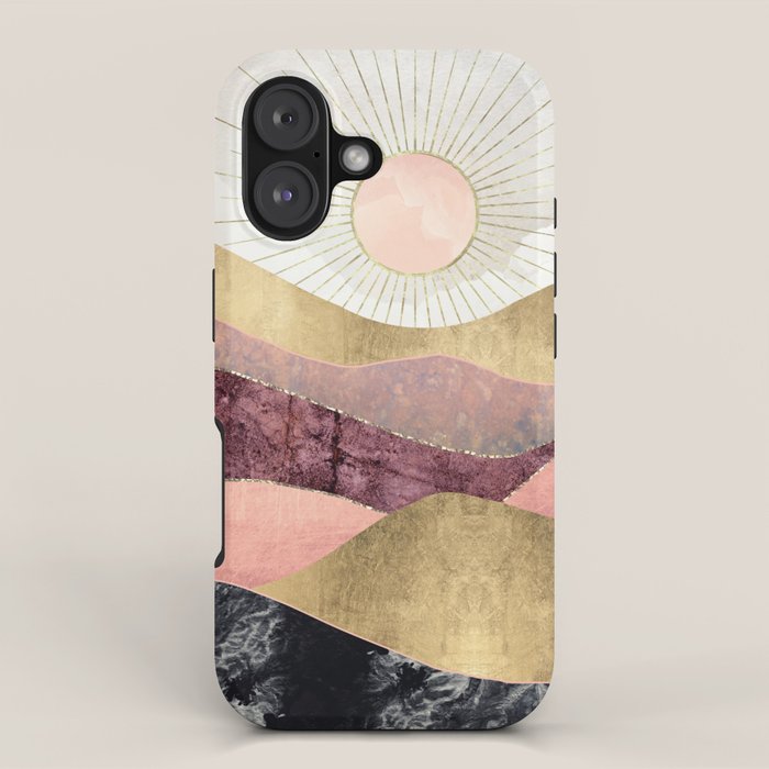 Blush Sun iPhone Case Gallery Image 1