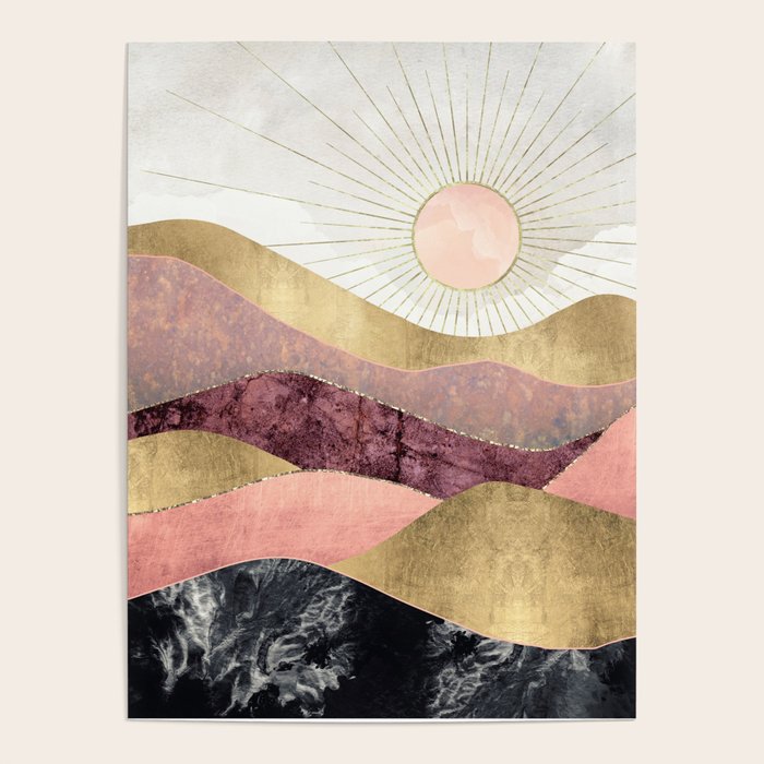 Blush Sun Poster Gallery Image 4