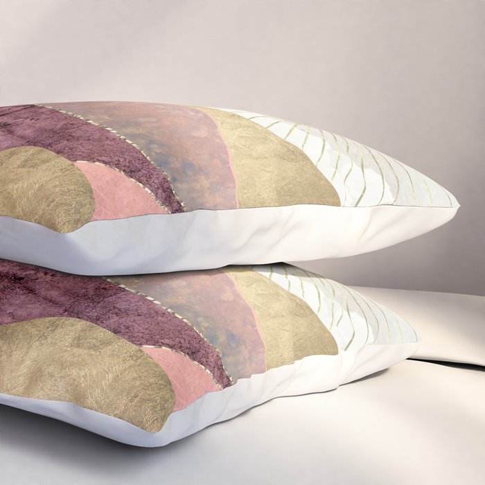 Blush Sun Pillow Sham Gallery Image 3