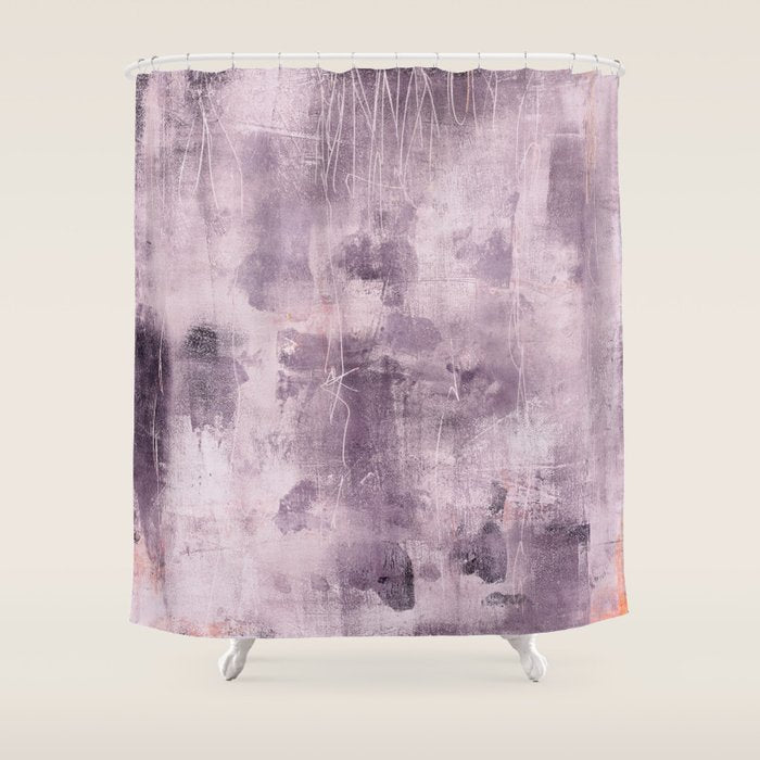 texmix purple Shower Curtain Gallery Image 1