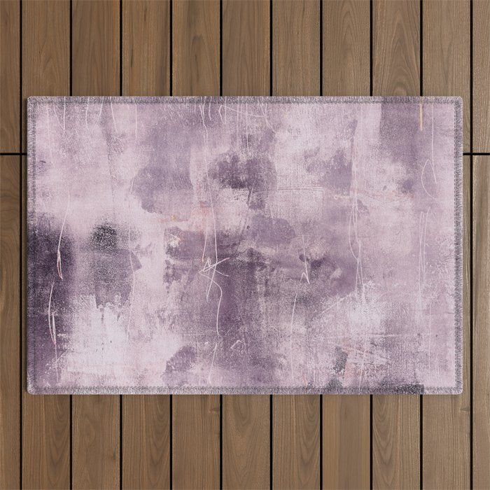 texmix purple Outdoor Rug Gallery Image 1