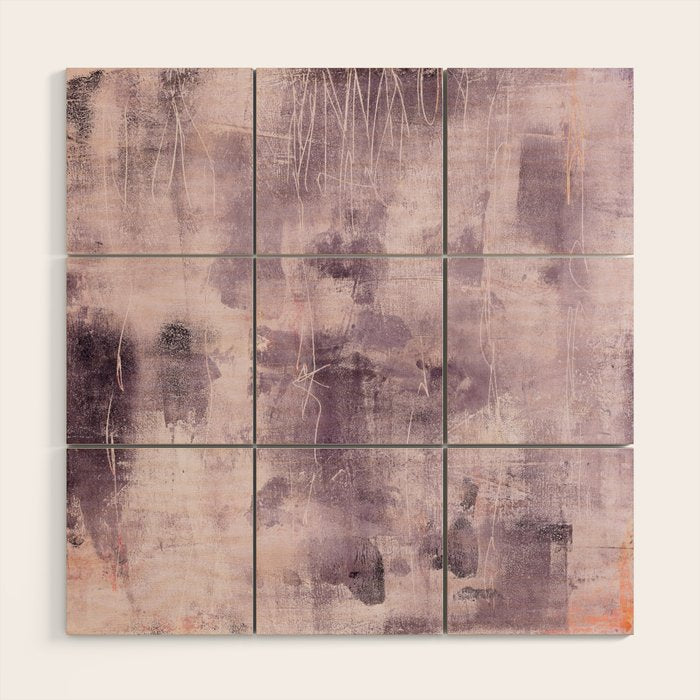 texmix purple Wood Wall Art Gallery Image 1