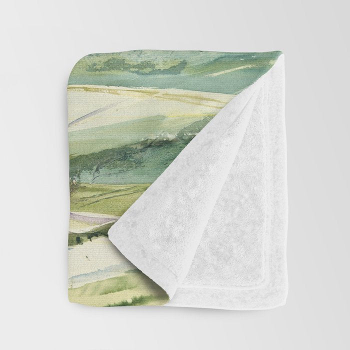 Spring Medley Flowers Throw Blanket Gallery Image 3