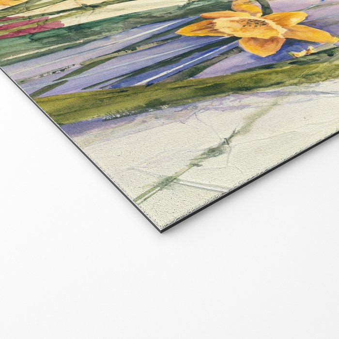 Spring Medley Flowers Welcome Mat Gallery Image 2