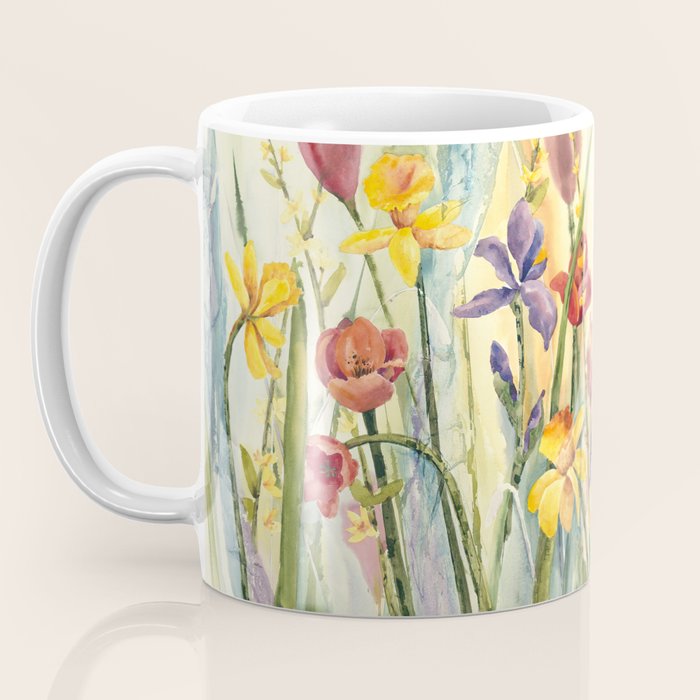 Spring Medley Flowers Coffee Mug Gallery Image 3
