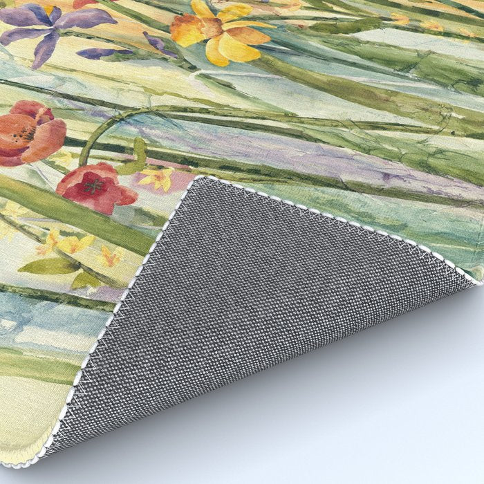 Spring Medley Flowers Rug Gallery Image 4