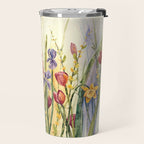 Spring Medley Flowers Travel Mug Gallery Image 2