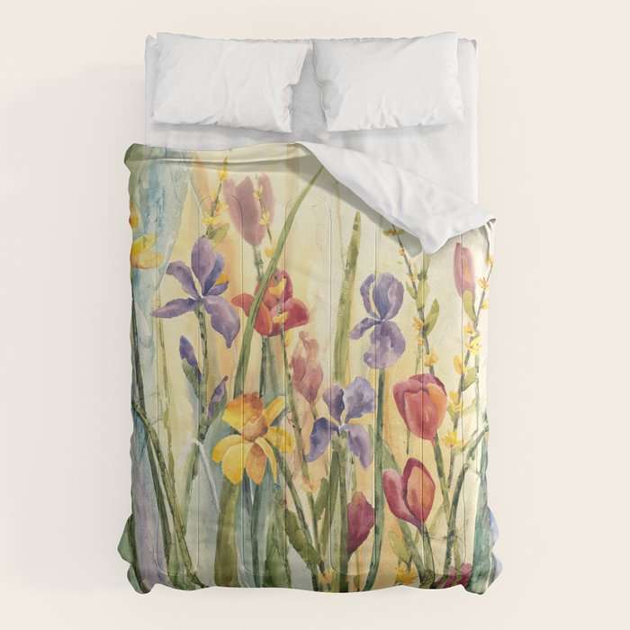 Spring Medley Flowers Comforter Gallery Image 6