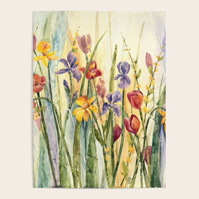 Spring Medley Flowers Poster Gallery Image 1