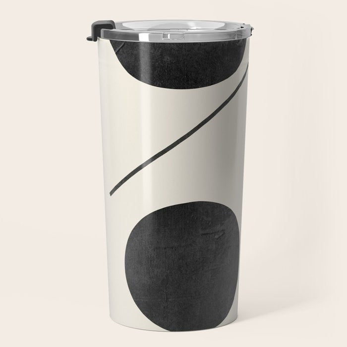 Modern Abstract Minimal Shapes 188 Travel Mug Gallery Image 3