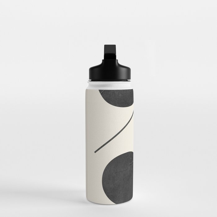 Modern Abstract Minimal Shapes 188 Water Bottle Gallery Image 3
