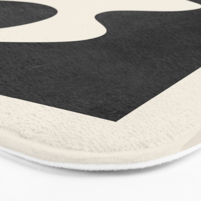 Modern Abstract Minimal Shapes 188 Bath Mat Gallery Image 3