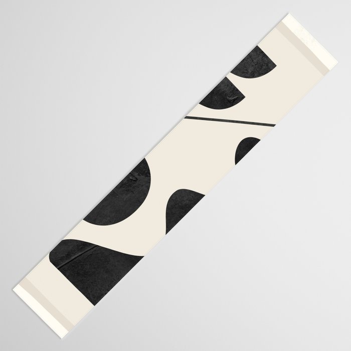 Modern Abstract Minimal Shapes 188 Table Runner Gallery Image 3