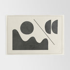 Modern Abstract Minimal Shapes 188 Rug Gallery Image 2