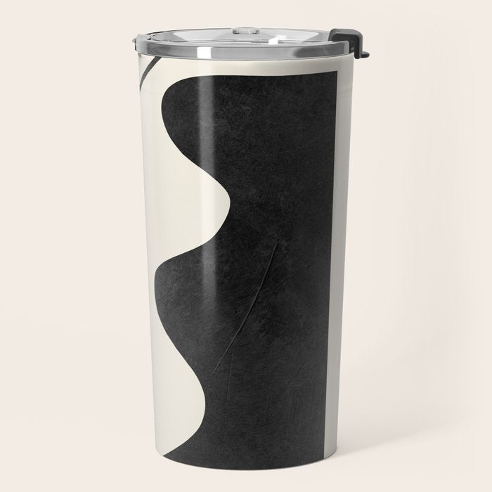 Modern Abstract Minimal Shapes 188 Travel Mug Gallery Image 2