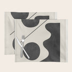 Modern Abstract Minimal Shapes 188 Placemat Gallery Image 1