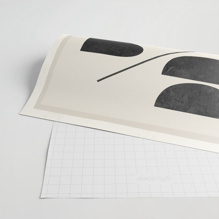 Modern Abstract Minimal Shapes 188 Wrapping Paper Gallery Image 2
