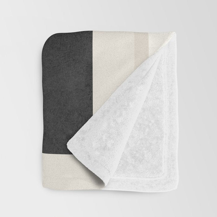Modern Abstract Minimal Shapes 188 Throw Blanket Gallery Image 3