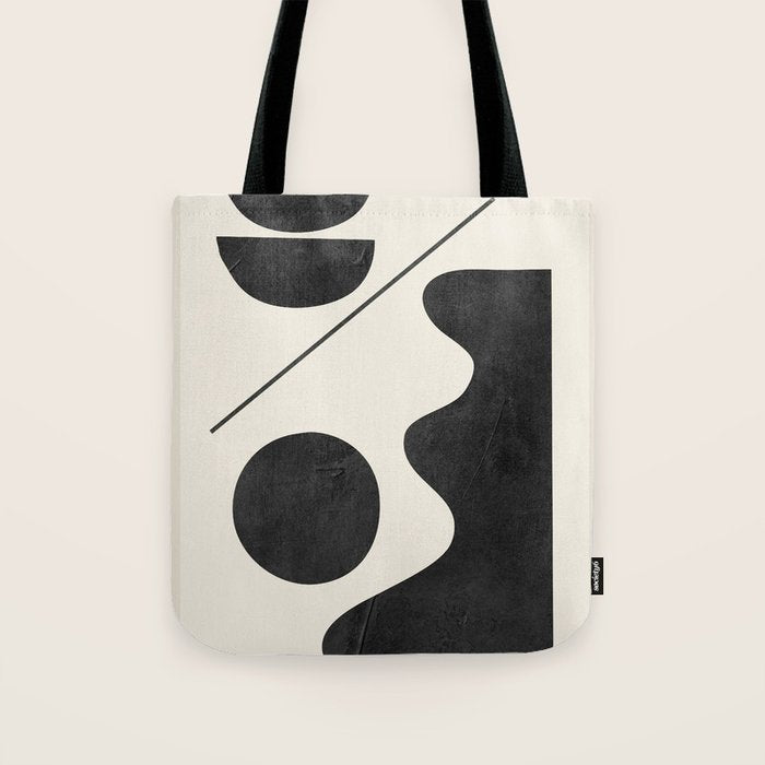 Modern Abstract Minimal Shapes 188 Tote Bag Gallery Image 1