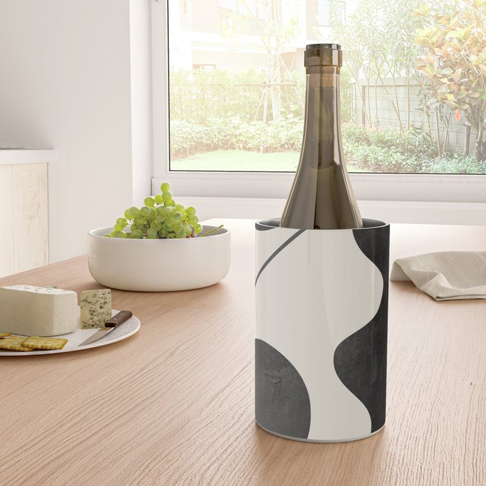Modern Abstract Minimal Shapes 188 Wine Chiller Gallery Image 4