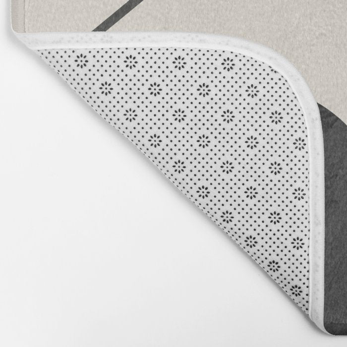 Modern Abstract Minimal Shapes 188 Bath Mat Gallery Image 2