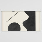 Modern Abstract Minimal Shapes 188 Desk Mat Gallery Image 3