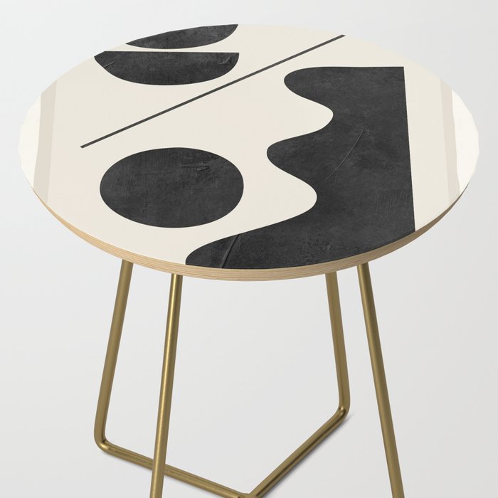 Modern Abstract Minimal Shapes 188 Side Table Gallery Image 2
