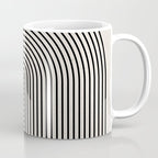 Beige Neutral Retro Balance  Coffee Mug Gallery Image 1