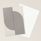 Beige Neutral Retro Balance  Stationery Card Gallery Image 2