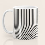 Beige Neutral Retro Balance  Coffee Mug Gallery Image 3