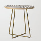 Beige Neutral Retro Balance  Side Table Gallery Image 1